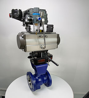 VQ647H-16C氣動(dòng)V型調(diào)節(jié)球閥鑄鋼氣動(dòng)V型調(diào)節(jié)球閥-帶