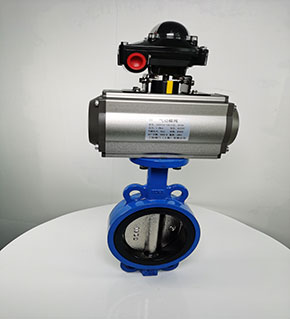 WD671X-對夾氣動軟密封蝶閥-氣動蝶閥帶三聯(lián)件