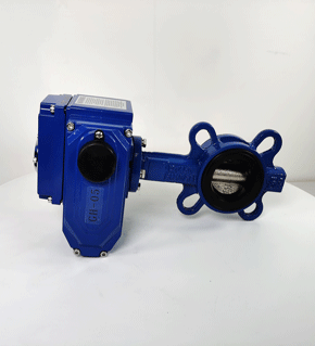 D971X-16Q電動軟靠背對夾蝶閥 電動對夾式軟密封蝶